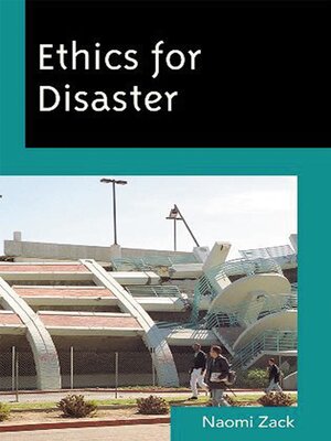 cover image of Ethics for Disaster